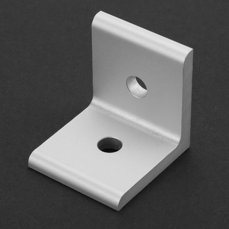 pièces Connecteur d'angle, équerre de connexion, profilé en aluminium (blanc 3030)