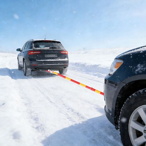 Barre de remorquage de sécurité 5T 5000kg pour voiture particulière (1/5)