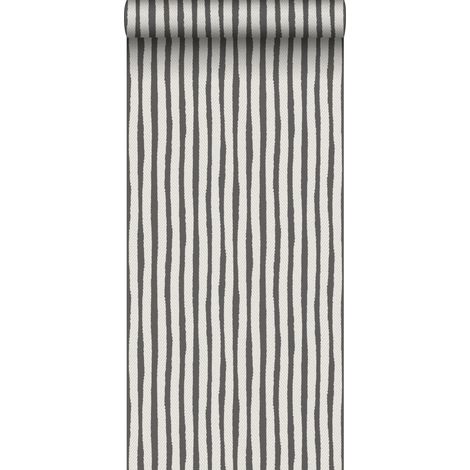 papier peint à rayures noir et blanc - Sanders & Sanders (1/5)
