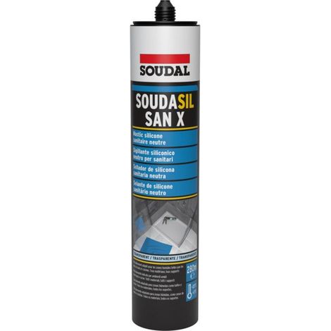 Cartouche Silicone Sanitaire 280ML Blanc SOUDAL