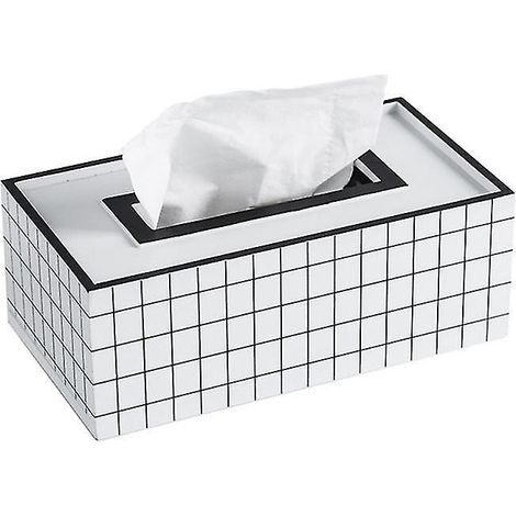 Boîte de rangement en plastique pour mouchoirs en papier (1/2)