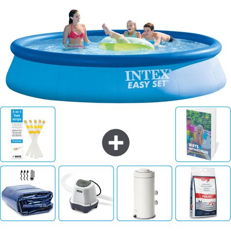 Easy Set Pool Rund - 396x84 cm - 7-teilig  S155 (1/5)