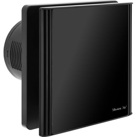 Ventilador de baño VENTIS EDGE 100 negro S (1/5)