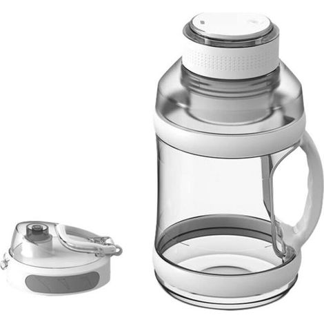 Portable Blender, Personal Size Blender for Shakes and Smoothies, 67.6oz Extra Large Capacity, 6 Ice Crushing Blades, Bottle Blender for Kitchen, Home, Gym White (1/5)