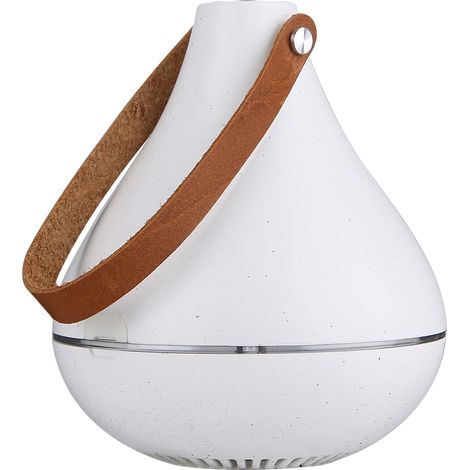 Mini diffuseur d'huiles essentielles portable en ABS blanc, rechargeable par USB, purificateur d'air (1/5)