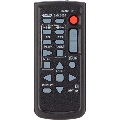 Télécommande de Remplacement RMT835 Compatible avec Caméscopes Sony PJ580E, PJ790E, PJ820E, CX900E, XR350, CX370 et Modèle RMT845 (1/5)