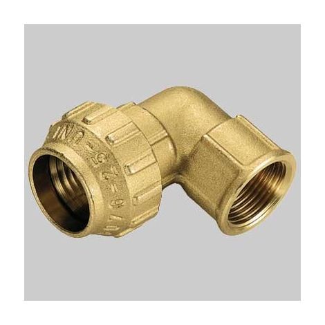 RACCORDO A GOMITO FEMMINA COBRA RING - 20 x 1/2