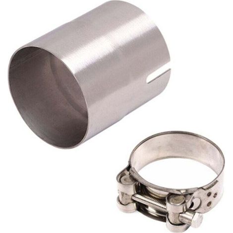 Réducteur Adaptateur Tuyau Échappement Moto Acier Inoxydable Diamètre 51Mm à 54Mm (1/5)