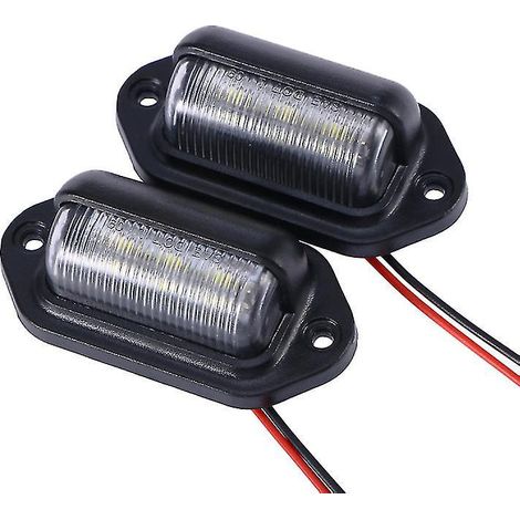 2 Stück LED-Kennzeichenbeleuchtung