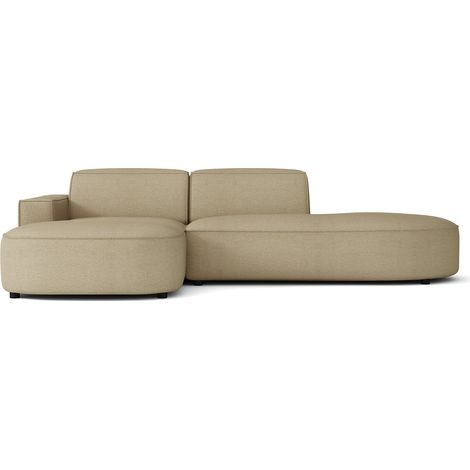 Selsey Sallmo - Ecksofa L-Form, 3-Sitzer, links, Dunkelbeige, 276 cm (1/5)
