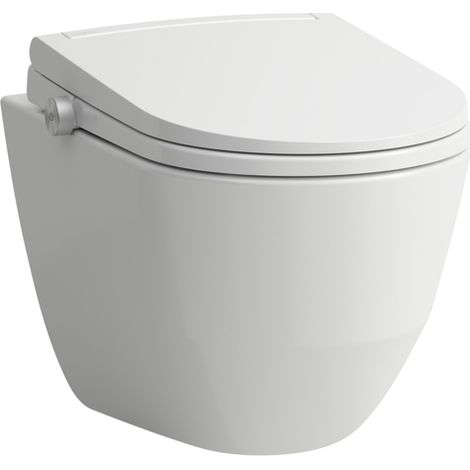LAUFEN Cleanet Pro Comfort Lite WC suspendido, inodoro bidé sin