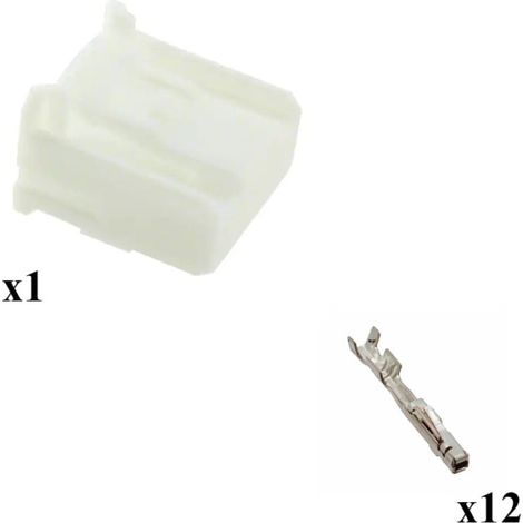 Kit connettore multilock 025 porta femmina 16 vie