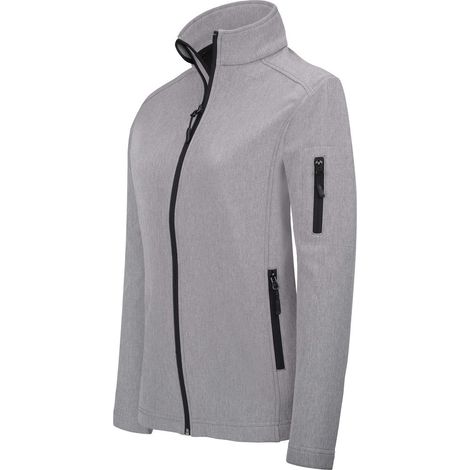 Giacca da lavoro da donna in softshell Kariban Grigio erica XL (1/3)