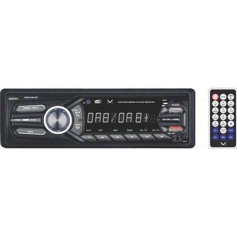 New Majestic DAB 445 BT Schwarz, Grau 180 W