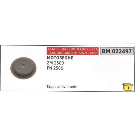 Tappo antivibrante ASIA per motosega ZM 2500 PN 2500 022497
