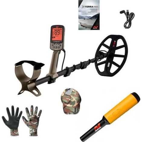 Minelab Metal Detector X-Terra Elite multifrequenza simultanea (Expert pack)