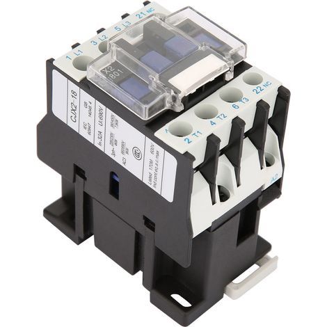 Contacteur électrique industriel AC 220V 18A CJX2-1801 haute sensibilité (1/5)