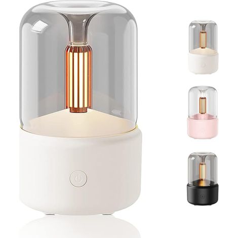 BelleRise - Diffuseurs d'aromathérapie, diffuseurs d'huiles essentielles 120 ml, humidificateurs avec lumière (1/5)