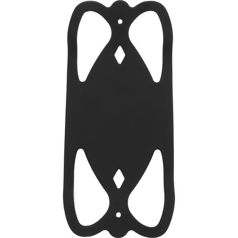 Support de téléphone pour vélo, fixation sur guidon, en silicone antichoc, avec boucle, pour vélo. (1/5)