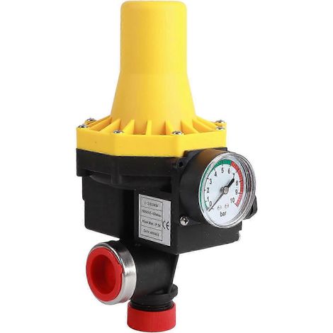 Pompe à eau Pressostat Contrôleur Automatique Interrupteur 10 Bars 1,1 kW 220/240V Protection Moteur (1/5)