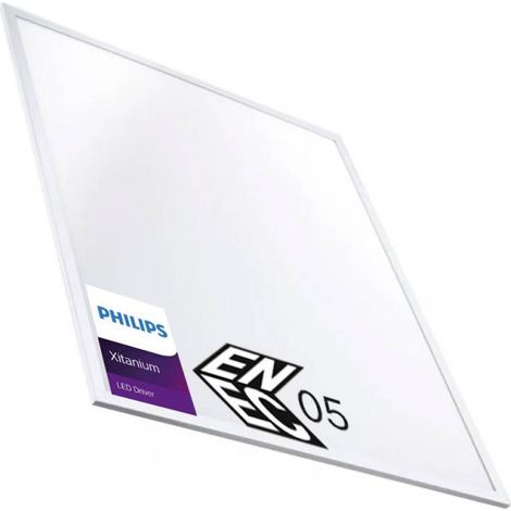 Panel LED 42W 60x60cm - Driver Xitanium y Certificación ENEC05, Blanco frío