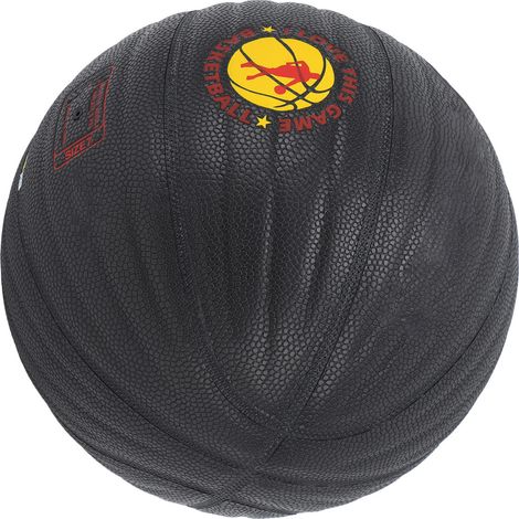 Ballon de basket lesté d'entraînement en PU avec rebond, taille 7, pour hommes et femmes, inscription rouge, 1,5 kg (3,3 lb). (1/5)