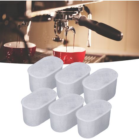 Filtros de agua para cafeteras: paquete de 6 filtros de carbón activado, compatibles con BREVILLE BES920XL, BES980XL y BES900XL. (1/5)