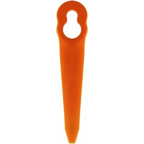 Pair Lot de 100 Lames Compatible pour Coupe Bordure Stihl PolyCut 2-2 PolyCut 3-2, FSA 45 FSA 57 FSE 52, Lames en Plastique pour Coupe Bordure Stihl sans Fil