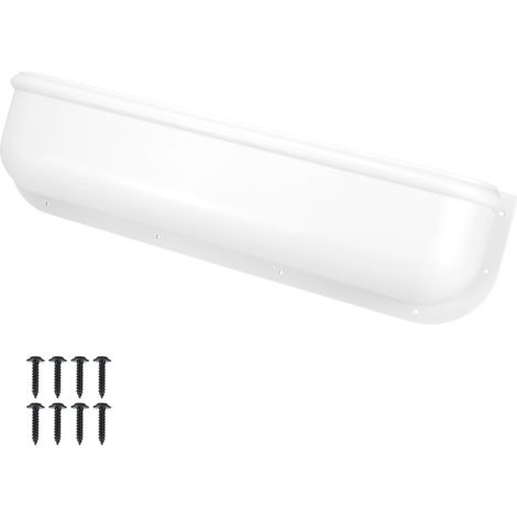 Boîte de rangement pour accessoires intérieurs de camping-car - Matériau ABS de haute qualité, indéformable - Accessoires auto - Boîte de rangement blanche avec vis - Boîte de rangement (1/4)