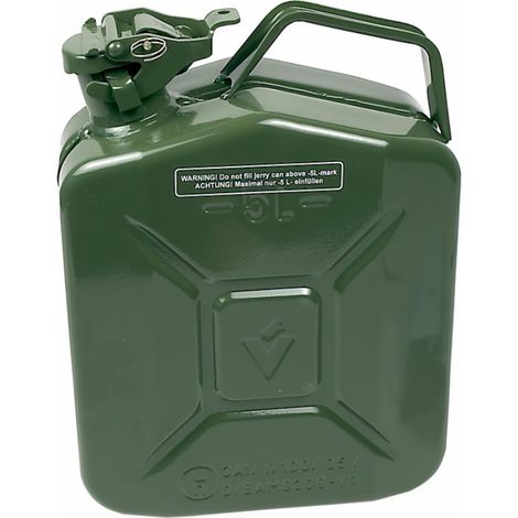 TANICA IN METALLO PER CARBURANTE lt. 5