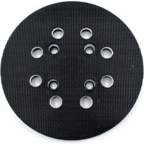 Plateau de ponçage pour Bosch (Ø 125 mm, dureté moyenne avec système accessoires pour ponceuse excentrique PEX 300/400 AE / 4000 AE / Advanced Orbit 18, (1/4)