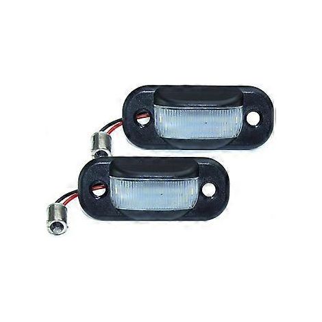 LED-Kennzeichenbeleuchtung für Fahrzeuge der Baureihen 80 B4 (1991–1995) / Cabriolet (Typ 8G), 91–200 / 100 C4, 90–1994 / A6 C4