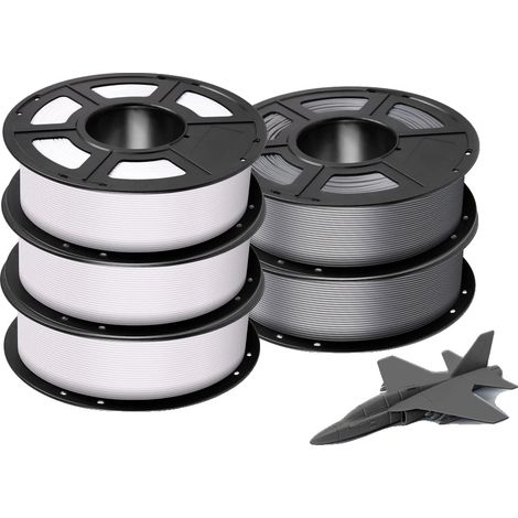 Filamento PLA, 5 kg, ecologico, combinazione 5 kg G (1/2)