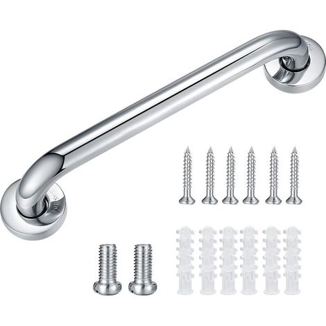 Barre d'appui de salle de bain poignée de bain en acier inoxydable poignée de douche Support mains courantes poignée de baignoire extérieure pour baignoire handicapée (1/5)