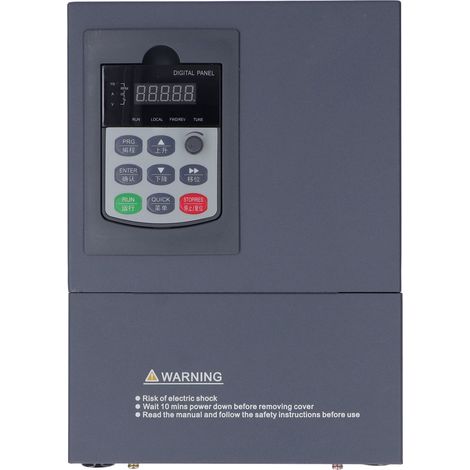 Convertisseur de fréquence variable, 3 phases, contrôleur VFD universel 15kw pour pompe à eau 380V
