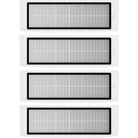 Pack de 4 filtros HEPA para aspiradoras Xiaomi Roborock S6 S5 MAX S60 S65 S5 S50 S55 E25 E35 (1/4)