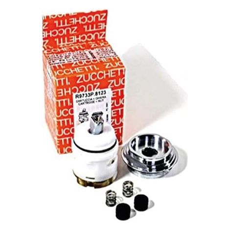 ZUCCHETTI - CARTUCCIA DN. 38 MM. COMPLETA DI GHIERA CROMO R9733P.8123 (1/3)