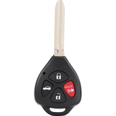 Schlüssel, Schlüsselgehäuse, Ersatz-Autoschlüsselgehäuse für Toyota Corolla Camry Matrix RAV4 Herren..