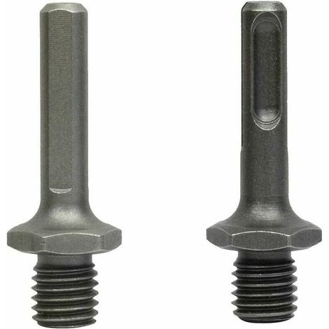 2 Pièces Adaptateur M14 Filetage Mâle à Fem et triangle Fem pour Meuleuse Perceuse Forage, (1/5)