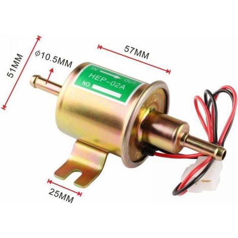 Pompe de transfert de carburant Pompe à essence électrique 12V pour moteur à essence diesel basse pression 12 volts OEM HEP-02A HE (1/4)
