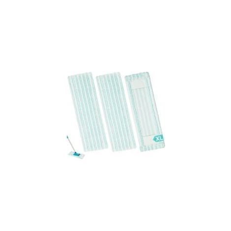 Ersatz-Wischmoppköpfe, Mikrofaser-Wischmopps für Profi XL Micro Duo 50 cm Wischmopps, 3-teiliges Set Nachfüllköpfe - Crezuo