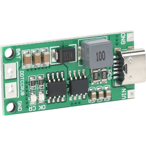 Step-Up-Boost-Li-Ionen-Akkuladegerätmodul, Akkuladegerätplatine DDTCCRUB DDTCCRUB 2S4A (1/5)