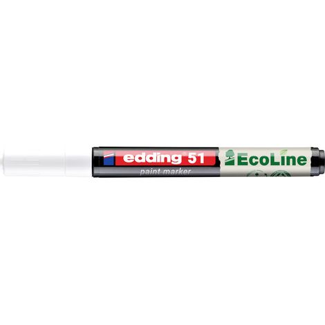 Edding 51 EcoLine 4-51-049 Marqueur peinture blanc 1 mm, 2 mm (1/5)