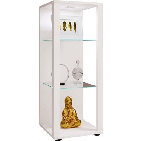 Vitrine en bois en verre Glasol M 90x35x35 - VCM