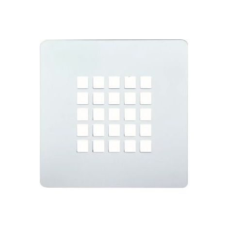 Griglia di copertura bianco matt per piatti doccia Ceramic.30