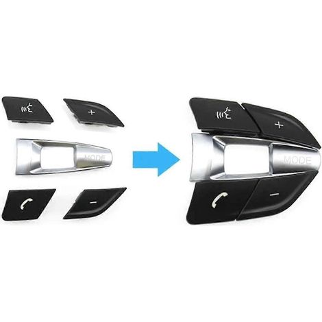 Lenkradknopf für BMW F10 F11 F30 F31 F34 F01 F02 F07 F06 F12 F25 F26 F15 F16 M2 M3 M4