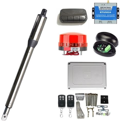 Kit d'ouvre-portes automatiques Ouvre-porte Électrique Automatique À Une Feuille De 300KG, Moteur À Courant Continu, Actionneur Linéaire , Système De Contrôle D'accès For Opérateur pour accessoires de (1/5)