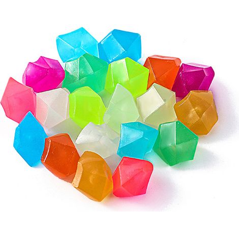 Pierres Luminiscentes - Pour Aquarium Et Jardin - Forme De Trompette Diamant - 500 Pièces (1/5)