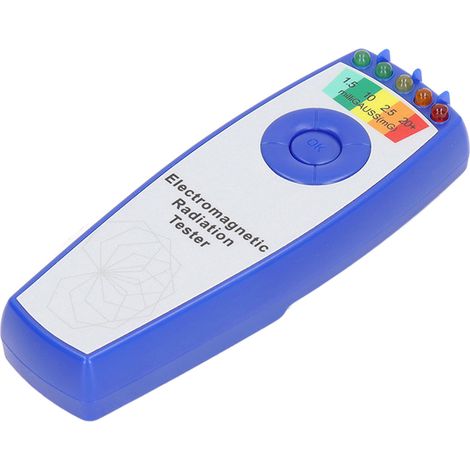 Détecteur EMF 5 Niveaux, Moniteur de Rayonnement Magnétique ABS, Instrument de Mesure à Réponse Rapide (1/5)