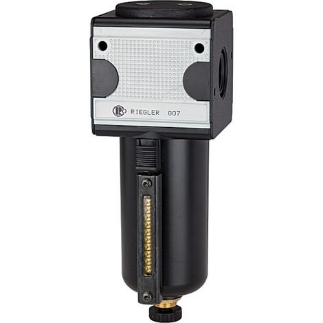 Riegler Mikrofilter »multifix«, mit Metallbehälter, 0,01 µm, BG 1, G 1/4 (1/4)